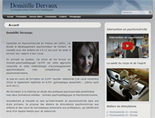 Tablet Screenshot of domitille-spp.com